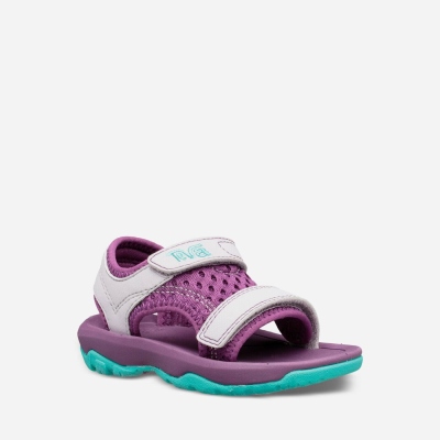 Teva Psyclone XLT Kids' Purple / White Hiking Sandals CA02757 Canada Online